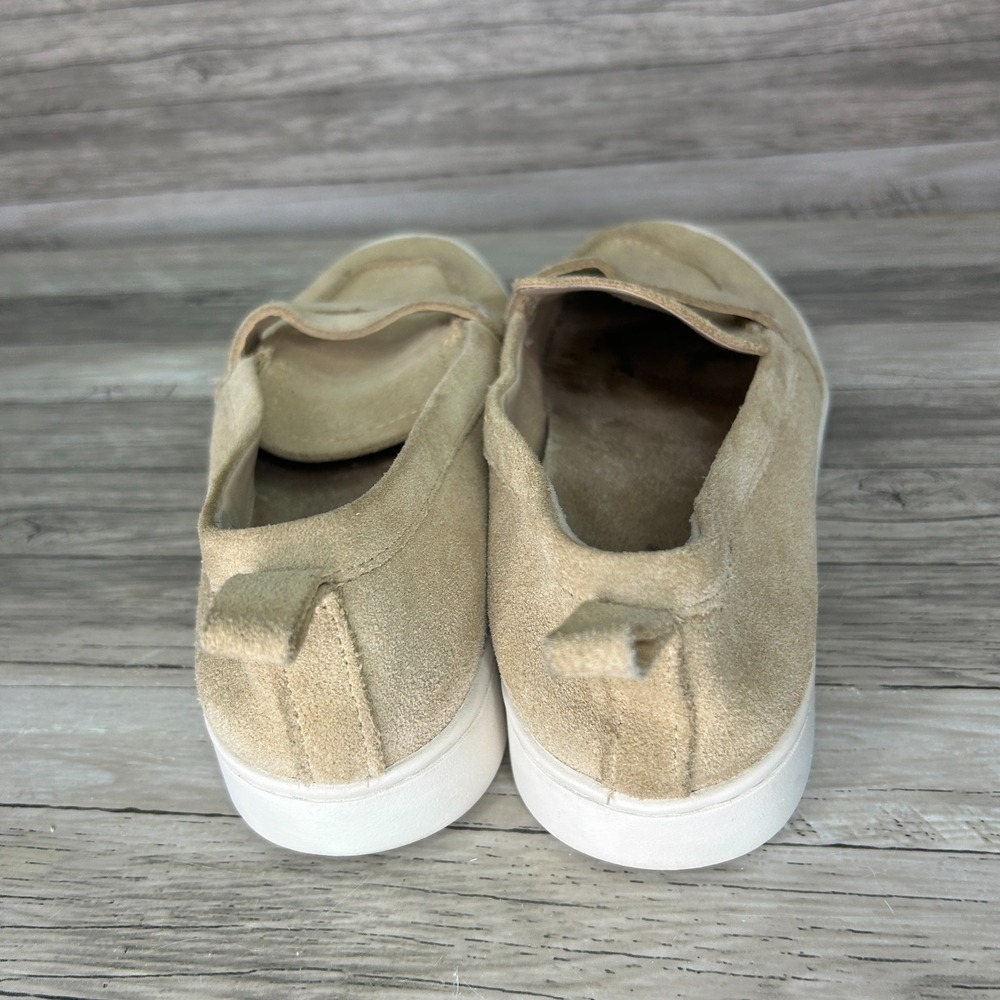 Vionic Uptown Loafers Size 8.5 Beige Tan Penny Shoes Orthotic Comfort Preppy - Picture 4 of 9